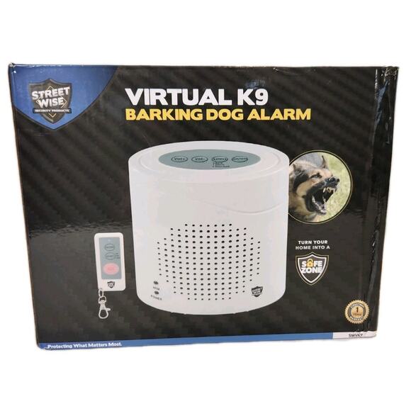 Virtual K9 Barking Dog or Standard Alarm with Motion Detection Thru Doors Walls - Picture 1 of 8